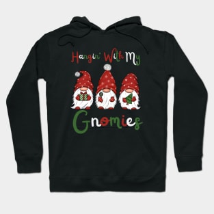 Christmas Gnome Design Hoodie